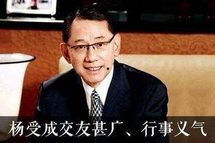 杨受成什么背景,杨受成的传奇人生